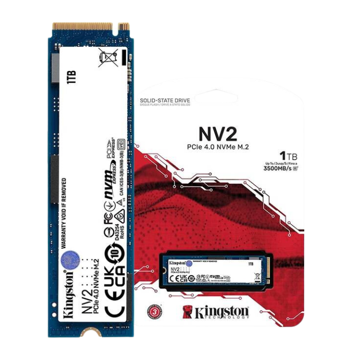 Disco SSD NVME 1TB Kingston NV2 Gen4 PCIE