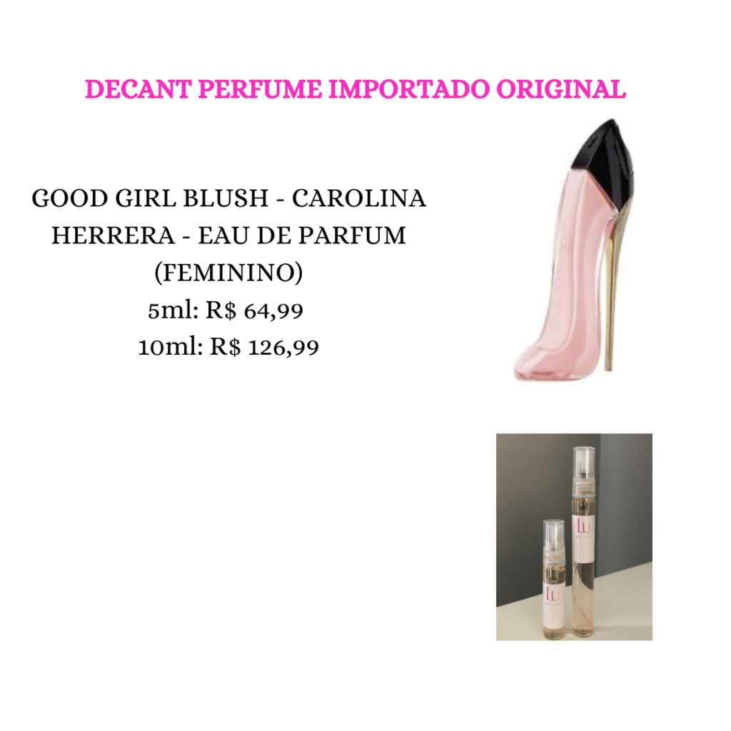 Good Girl Blush Carolina Herrera Eau de Parfum - Perfume Feminino