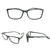 Armação Para Óculos de Grau Classe A Infantil Cinza - AGI.C37.306
