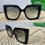 Óculos de Sol Classe A Feminino Preto e Lente Verde Degradê - OSF.C5.202323