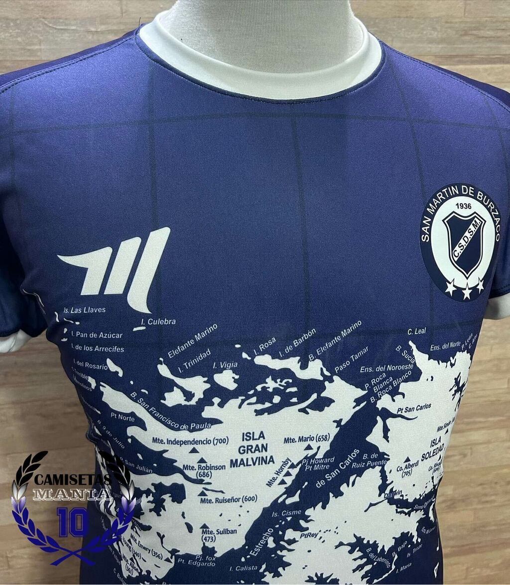 Camisa Reserva San Martín de Burzaco 2021