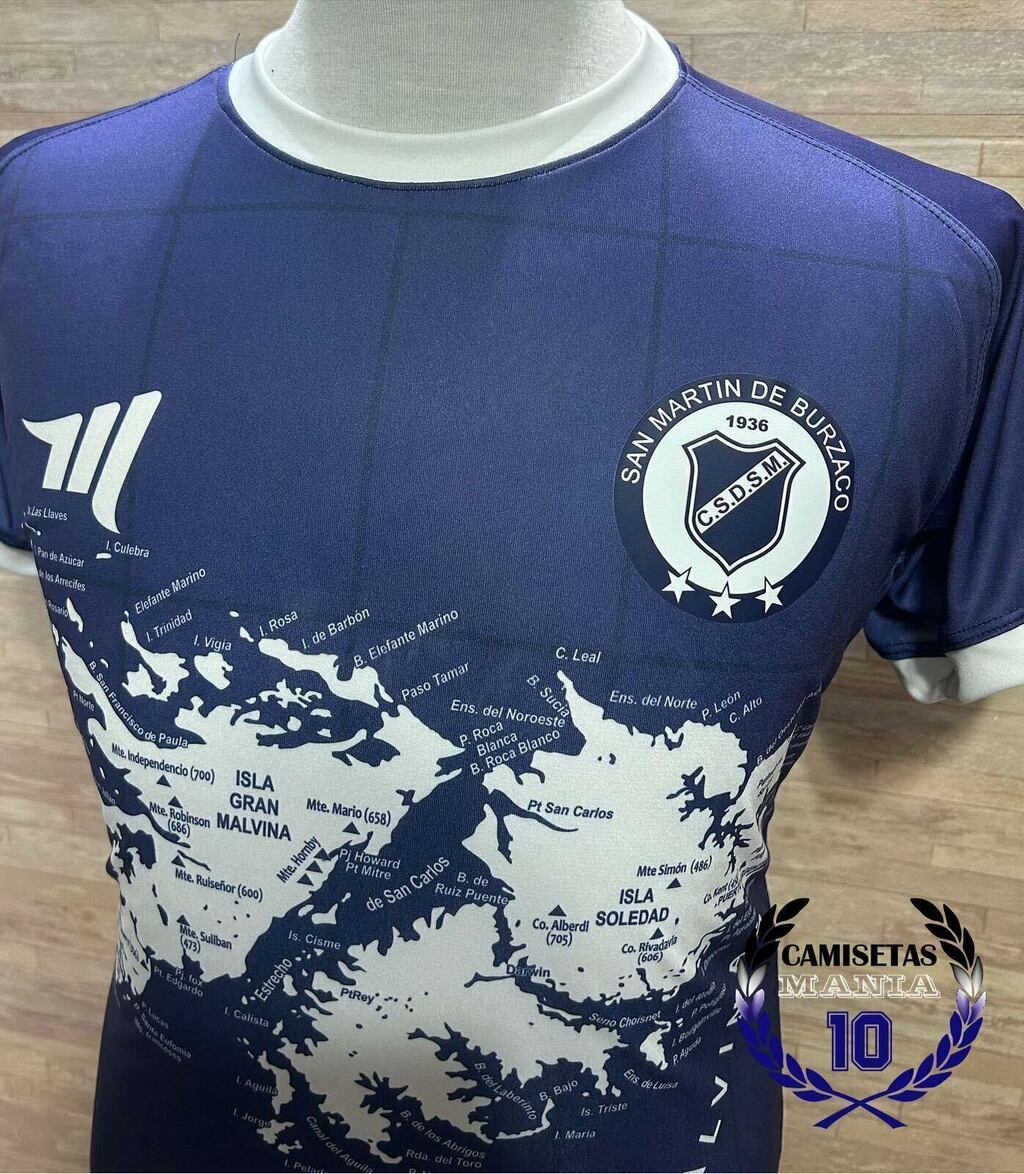 Camisa Reserva San Martín de Burzaco 2021