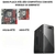 Gabinete Desktop Office Placa Micro Atx Compacto - comprar online