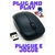 Imagem do Mouse Sem Fio Wireless Óptico 1600 DPI Conector Usb Pc Notebook
