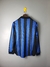 Camisa Retrô Manga Longa Inter de Milão I 1998 Torcedor Adidas Masculina - Preto e Azul na internet