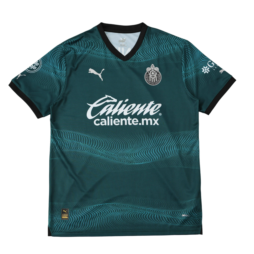Camisa Chivas Guadalajara III Third 23 24 Masculina Puma Verde