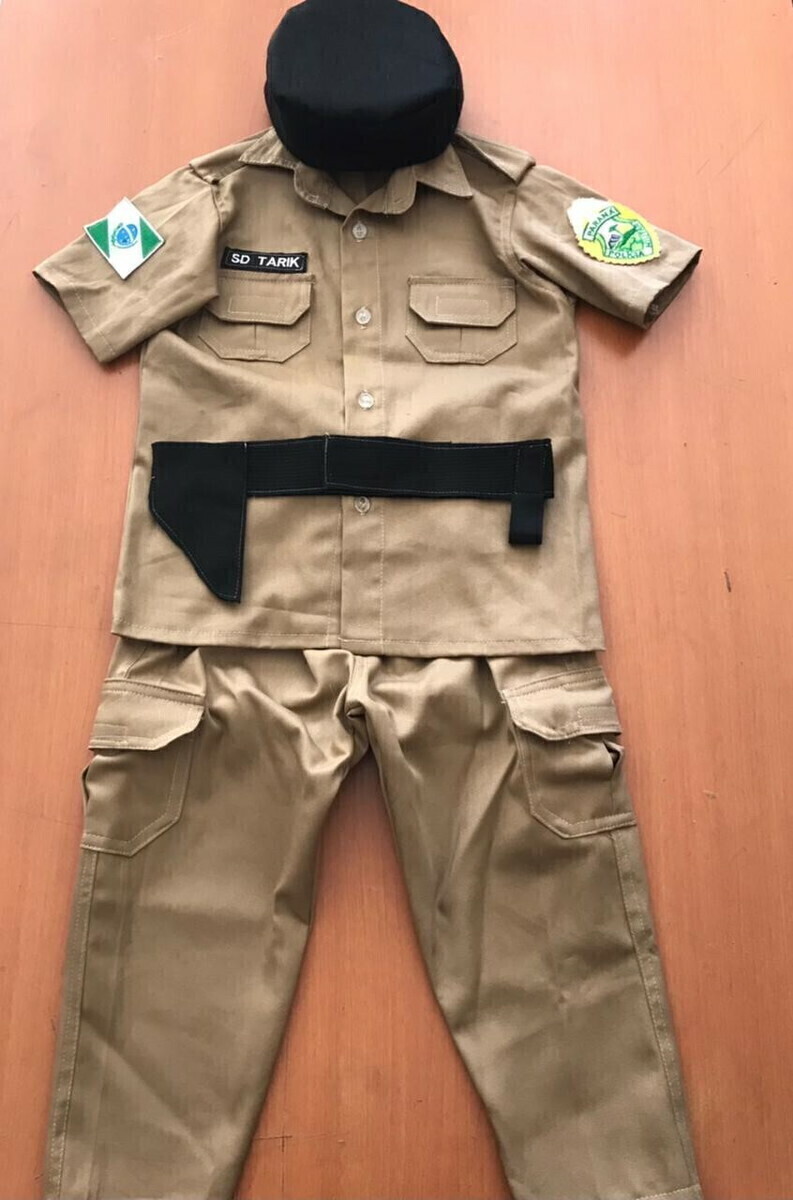 Fantasia infantil Policial Militar ( masculino) .