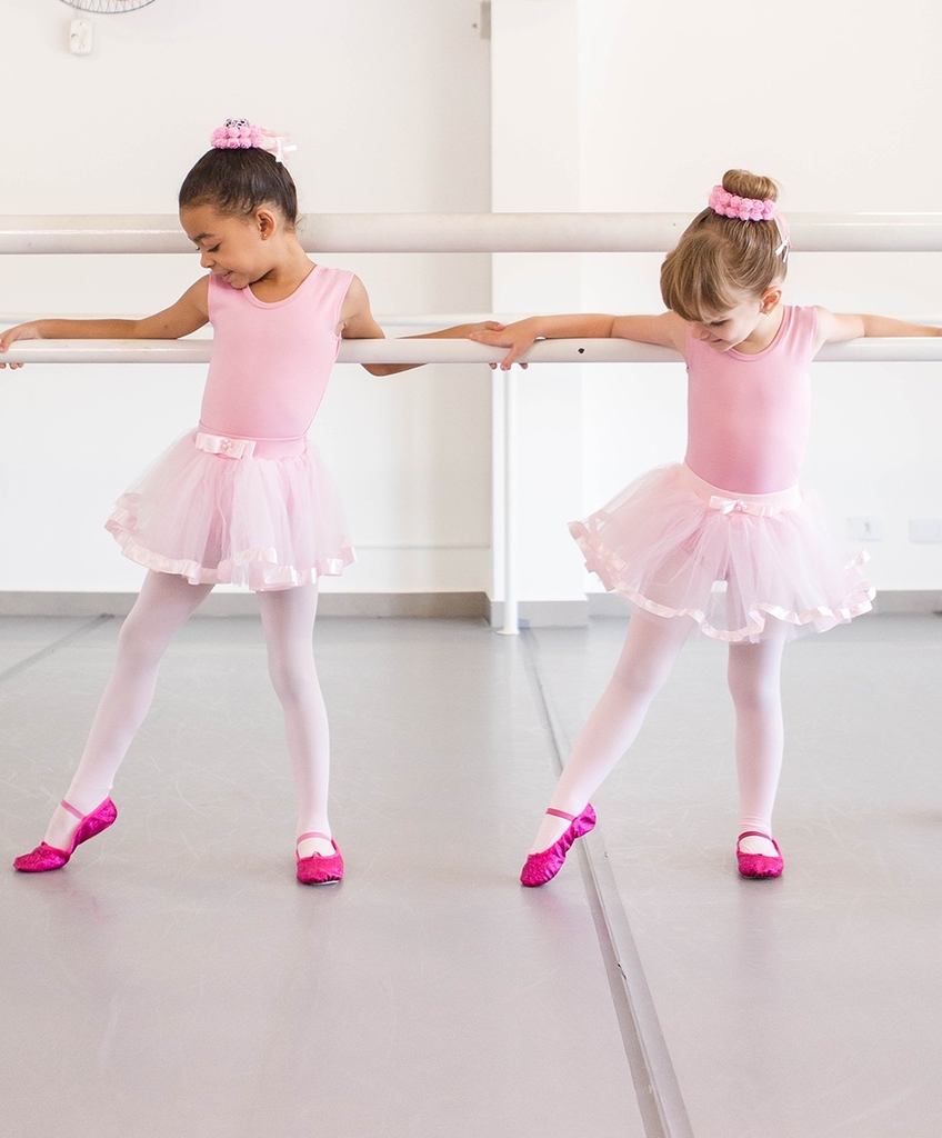 Saia Infantil De Tule Cheia (4 Camadas) Para Ballet