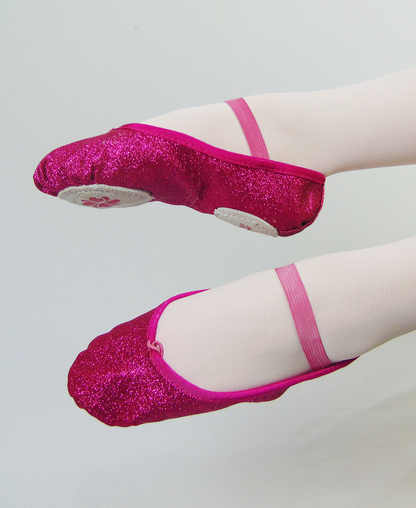 Sapatilha De Glitter Para Ballet - Amora Ballet