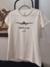 Camiseta Regular Fit AIRPLANE Mode Aviadoras Off White