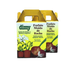 Fosfato Moído De Rocha - Dimy - Kit 2 X 1 Kg