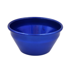 Vaso De Metal 08x14 Cm - Azul - Kit 02 Unid - Cuia Sem Furo - comprar online