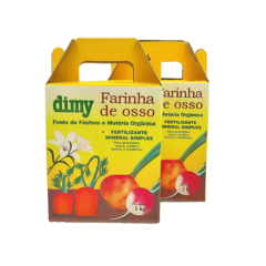 Adubo Farinha De Osso - Dimy - Kit 2 X 1 Kg