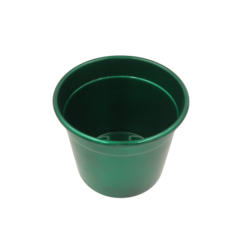 Vaso De Metal 12x16 Cm - Verde - Kit 02 Unid - Sem Furo - comprar online