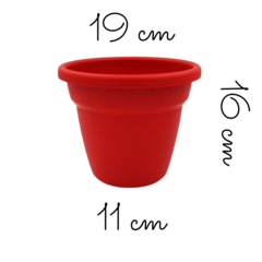 Vaso 16x19 Cm - Modelo Vicenza - Desli - comprar online