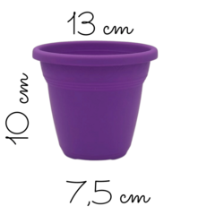 Vaso 10x13 Cm - Modelo Vicenza - Desli - Kit 24 Unid - loja online