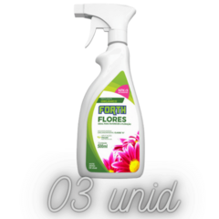 Forth Flores Pronto Uso 500ml - Kit 03 Unid