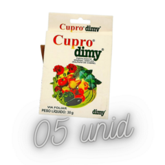 Cupro Dimy - Kit 05 Caixas 30 Gr