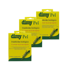 Dimy Pel - Controle Biologico - Kit 03 Caixas 20 Gr