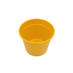 Vaso De Metal 12x16 Cm - Amarelo - Kit 03 Unid - Sem Furo - comprar online