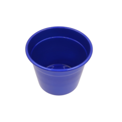 Vaso De Metal 12x16 Cm - Azul - Kit 02 Unid - Sem Furo - comprar online