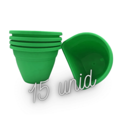 Vaso De Parede 11x15 Cm - Vicenza - Kit 15 Unid - Escolha A Cor - comprar online