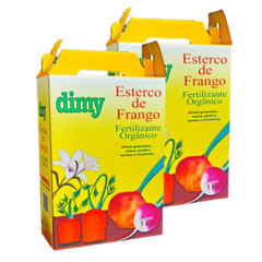 Esterco De Frango - Dimy - Kit 2 X 1 Kg