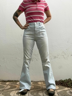 Calça jeans clara flare Le Lis Blanc *perfeita* nº 40/42