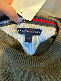 Sueter unissex tom terroso marrom plus size Tommy Hilfiger * g1/g2 na internet