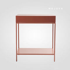 Mesa De Luz Escandinava Rosa Viejo - comprar online