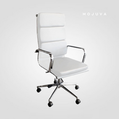 Silla Aluminum Alta Soft Blanca