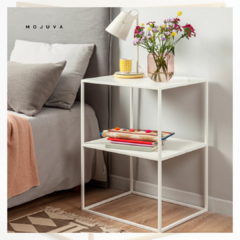 Mesa De Luz Tokio Blanca - comprar online