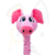 Brinquedo de Pelúcia para Cães Kong Shakers Bobz Porco - M - loja online