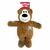 Brinquedo de Pelúcia p/ Cães Kong Bear Jumbo Caramelo XG