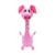 Brinquedo de Pelúcia para Cães Kong Shakers Bobz Porco - M