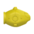 Brinquedo Mordedor Pet Amicus Fun Toys Submarino Amarelo M/G