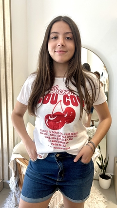 Remera Cherry Cou - comprar online