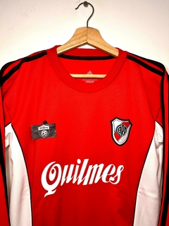 Buzo River Quilmes Retro Rojo en internet