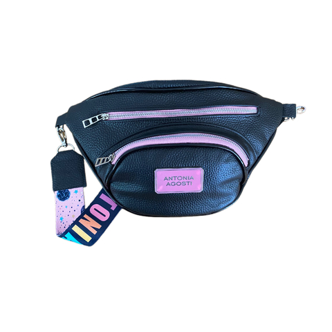 rinonera sylvie negro galaxy pastel antonia agosti