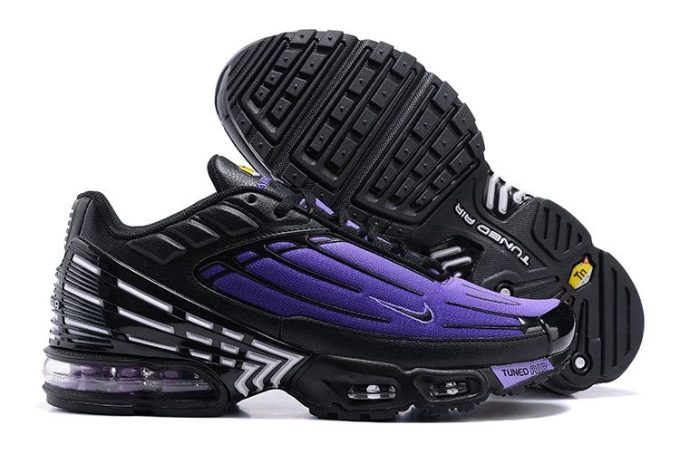 Nike tn black sales and purple