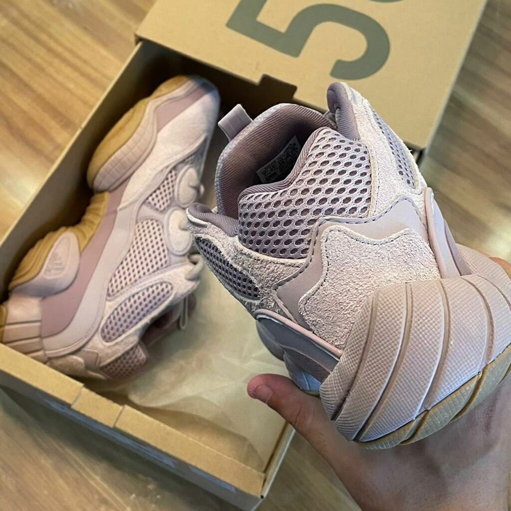 Adidas yeezy 500 blush quebrado sale