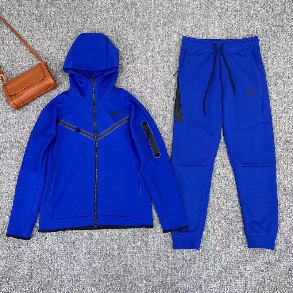Conjunto Nike Tech Fleece Royal Blue