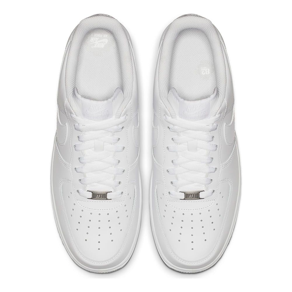 White nike discount af1 low