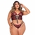 CONJUNTO PLUS SIZE AMOR ARDENTE EM TULE TALLYTA MODA APIMENTADA - BelyCharmes Cosmeticos 