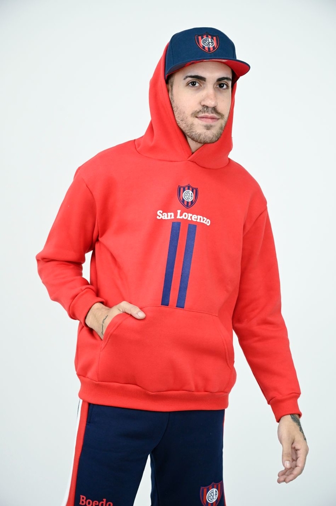 Buzo canguro online rojo