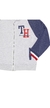 Conjunto bebê moletom zíper cinza Tommy Hilfiger na internet