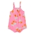 Romper bebê alcinha floral rosa Old Navy