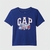 Camiseta infantil azul Bombeiro Gap