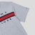 Camiseta infantil logo cinza Tommy Hilfiger na internet