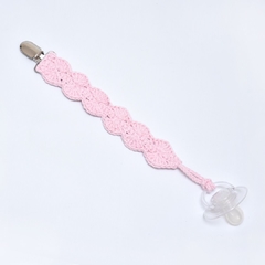 Portachupete crochet Rosa - comprar online